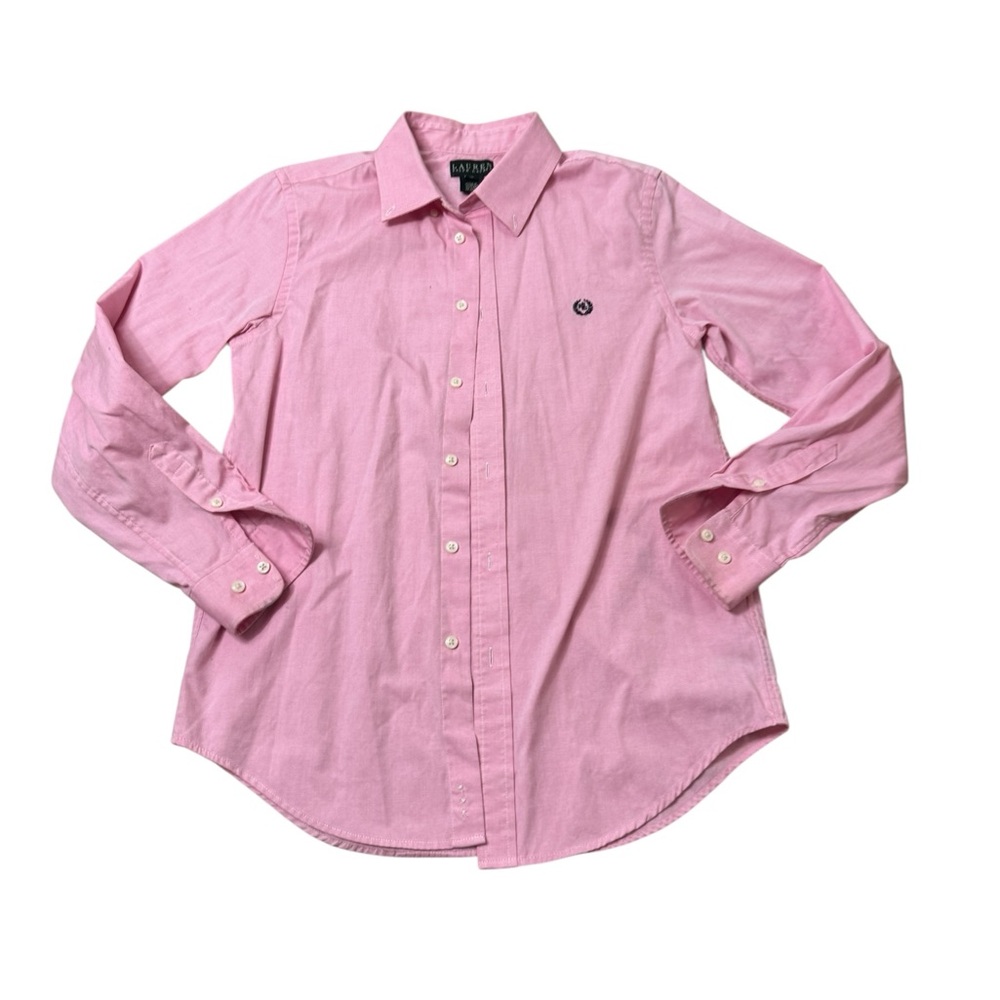 Lauren Ralph Lauren | Pink Button-Down Shirt for Kids Boys Size 18 Like New